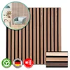 A product image of acoustic panels with a circular inset showing a room scene. Podgląd zdjęcia produktu