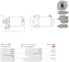AS-PL S6568S Starter Anlasser 0,8kW für BMW MOTORCYCLES F Produktbild-Vorschau 9