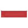 vidaXL Coussin pour banc de jardin rouge 150x50x3 cm tissu Voir les images du produit 9