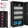Aktenschrank abschließbar 180 x 90 x 40 cm Produktbild-Vorschau 5