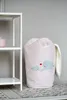 WENKO Wäsche Sammler Kids rosa 24 L Korb Sack Tasche Produktbild-Vorschau 5