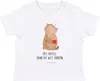 Mr. & Mrs. Panda  T-Shirt Bär Kaffee 6. - 12. Monat - Weiß Produktbild-Vorschau 1