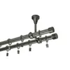 A double curtain rod system mounted to a ceiling. Anteprima dell’immagine prodotto