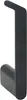 BORGANIC BLACK Reservepapierrollenhalter Edelstahl Schwarz Produktbild-Vorschau 1