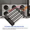 A PTC ceramic heating element is shown in the foreground, with air conditioning units in the background. Text describing the product's features is present below the image. Náhľad obrázku produktu