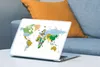 MuchoWow® Laptop Aufkleber Sticker Cover Weltkarte - Erde - Produktbild-Vorschau 4