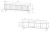 Furniture Fernsehschrank Amaro - D Tv - Lowboard Mit Produktbild-Vorschau 4