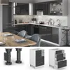 Meuble cuisine Vicco Fame-Line Anthracite Haute brillance Voir les images du produit 3