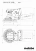 Lijadora rotorbital sin cable Metabo SXA 18 LTX 150 BL 18 V Vista previa de la imagen del producto 13