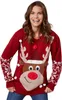 Weihnachtspullover Rudi Rentier - XL Produktbild-Vorschau 2