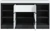 Sideboard Anrichte 161 cm weiß - anthrazit - CAMPANIA - Die Produktbild-Vorschau 5