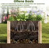 COSTWAY Erhöhtes Hochbeet Holz, Gartenbeet tief, Produktbild-Vorschau 6
