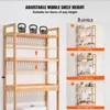 SucceBuy Étagère de rangement à 3 niveaux au-dessus des Voir les images du produit 3