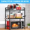 Fleau – Étagère Micro-Ondes Extensible XL – Micro-Ondes – Voir les images du produit 8