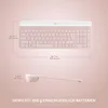 Product dimensions and weight information for a Logitech keyboard and mouse combo. Produktbild-Vorschau