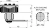 BASI - Serratura a leva - HS 362 - con combinazione Anteprima dell’immagine prodotto 3