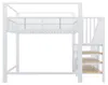 Letto a castello in metallo MODFU, 140 x 200 cm, letto per Anteprima dell’immagine prodotto 4