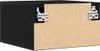Nachttisch Schwarz Eichen-Optik 35 x 35 x 20 cm Produktbild-Vorschau 8