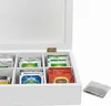 Relaxdays Teebox, 12 Fächer, Bambus, Teebeutel Produktbild-Vorschau 5