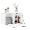 [Home] Wandschrank Hochglanz-Weiß 60x36,5x35 cm Produktbild-Vorschau 4