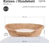Lycce Katzenbett Hundebett für kleine Hunde Wasserhyazinthe Produktbild-Vorschau 4