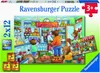 Ravensburger Kinderpuzzle - 05076 Komm, wir gehen einkaufen Produktbild-Vorschau 1