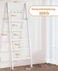 YORBAY Handtuchleiter Handtuchhalter Bambus 5 Haken und 2 Produktbild-Vorschau 2