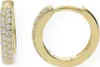 Creolen Silber 925 Gold plattiert Zirkonia JL10-06-0308 Produktbild-Vorschau 1
