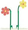 Relaxdays Sprinkler Blume, Kinder, 2er Set, Garten, 6 m Produktbild-Vorschau 1