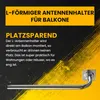 Extralink Fi 25 mm Wandhalterung für Antenne 250 × 750 mm, Produktbild-Vorschau 3