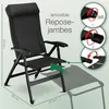 ELONEO Chaise de camping pliante avec repose-jambes Voir les images du produit 4