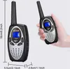 Two Retevis RT628 walkie-talkies are shown. One is a full product shot with dimensions indicated, and the other is being held in a hand. Produktbild-Vorschau