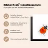 KitchenYeah© Herdabdeckplatte Kletternder Marienkäfer , Produktbild-Vorschau 6