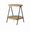 Decortie Beistelltisch Essel Saphir Eiche 35 x 35 x 42 cm Produktbild-Vorschau 4
