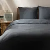 HOMLA MAISY Mikrofaser-Bettwäsche grau 220x200 + 2*50x60 cm Produktbild-Vorschau 5