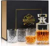 KANARS 5 Teiliges Whisky Karaffe und Gläser Set, Bleifrei Produktbild-Vorschau 1