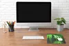 MuchoWow® Mauspad Mousepad Palmenblätter im Dschungel 30x30 Produktbild-Vorschau 4