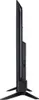 Side view of a black LG television on a stand, against a white background. Produktbild-Vorschau