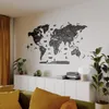 Holz-Weltkarte Wandkunst – 3D Holz Pinnwandkarte, Produktbild-Vorschau 3
