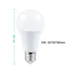 4 Stück 5W E27 LED Glühbirne 16 Farben Dimmbar RGBW Birne Produktbild-Vorschau 6