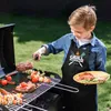 Kinderschürze grillen mit Namen Grillschüler für Jungen und Produktbild-Vorschau 2
