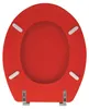 MSV 3700703993414, Verlängert, Harter Toilettensitz, Rot, Produktbild-Vorschau 5