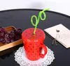 10 kreativních, barevných brček na pití s bláznivými, Náhled obrázku produktu 4