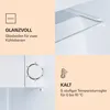Klarstein CoolArt Kühl-Gefrier-Kombination - Kühlschrank Produktbild-Vorschau 5