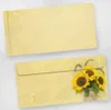 Schönes Briefpapier Set Sonnenblumen, 25 Sets, Hochwertiges Produktbild-Vorschau 4