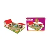 A toy farm set with buildings, animals, and a child on the packaging. Anteprima dell’immagine prodotto