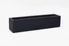 VIVANNO Blumenkasten Fiberglas FLOBO Kasten, Anthrazit matt Produktbild-Vorschau 1