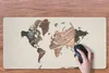 MuchoWow® Schreibtischunterlage Weltkarte - Baum - Holz Produktbild-Vorschau 3