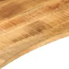 vidaXL Blat biurka z wnęką 90x60x2,5 cm lite drewno mango Podgląd zdjęcia produktu 6