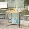 Jan Kurtz Lux Patio Garten Couchtisch aus Holz und Stahl Produktbild-Vorschau 4